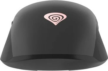 Maus wireless Genesis Zircon 330, 3600 DPI, 7 butona, i zi/kuq