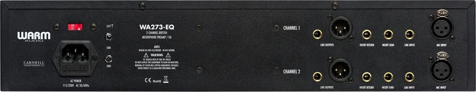 Preamplifikator audio Warm Audio WA273-EQ, i zi