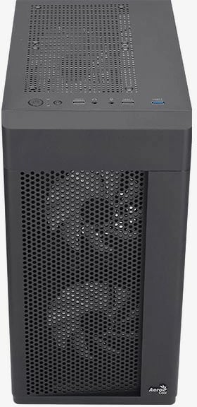 Kasë AeroCool Hexform TG FRGB, Mini Tower, Micro ATX/Mini ITX, e zezë Kasë AeroCool Hexform TG FRGB, Mini Tower, Micro ATX/Mini ITX, e zezë