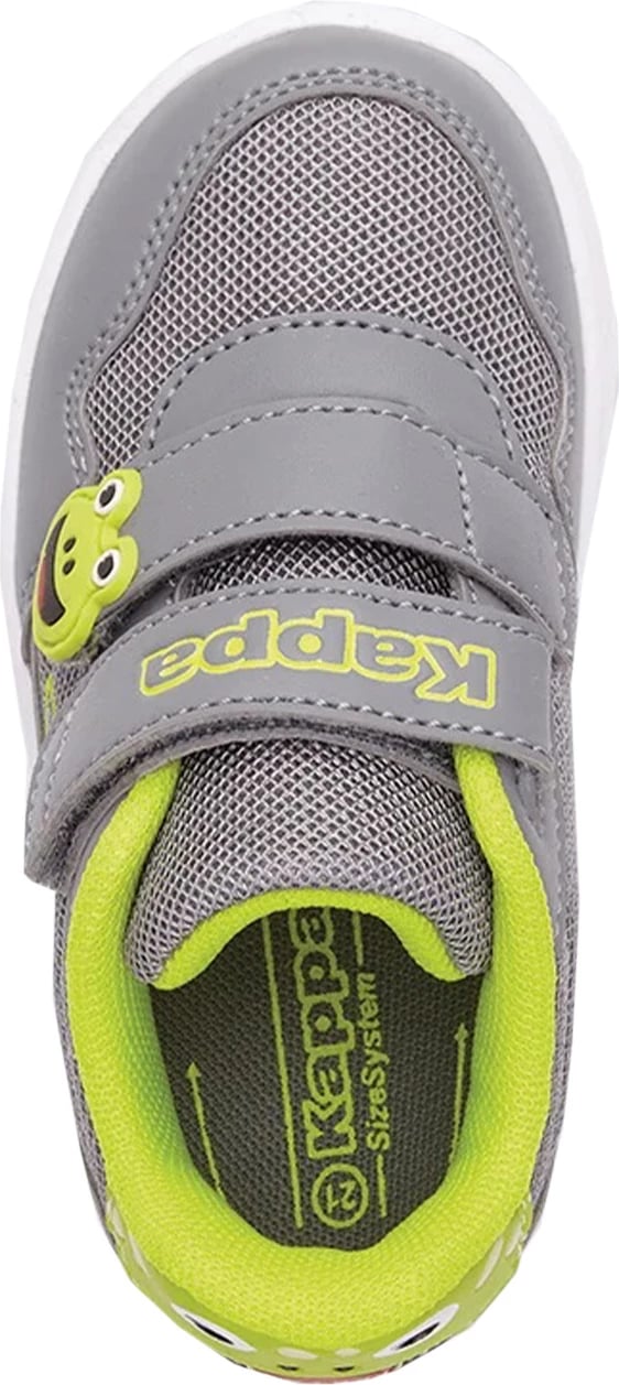 Atlete fëmijë Kappa, gri-limon