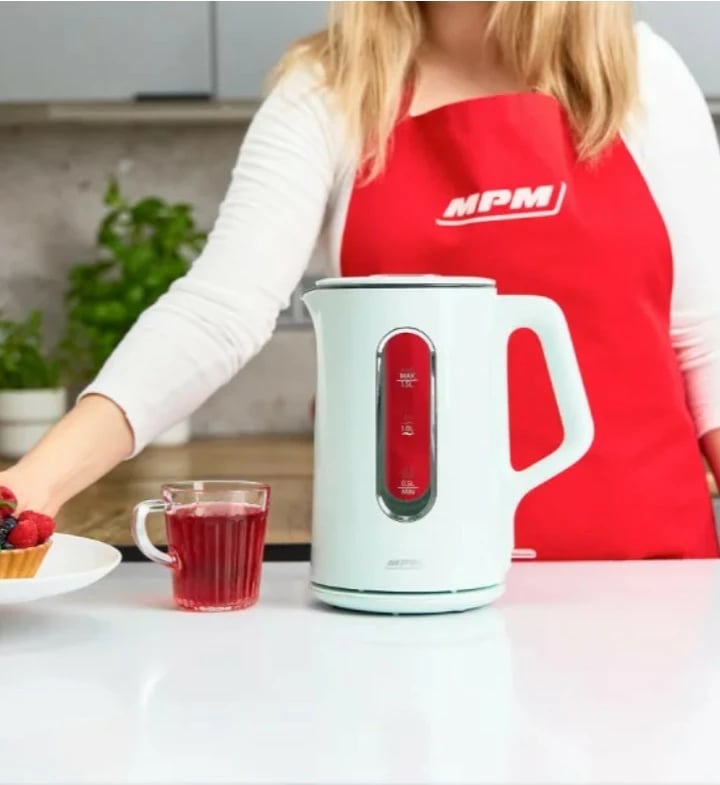 Ibrik elektrik MPM MCZ-126/Z, 1.5L, Jeshil