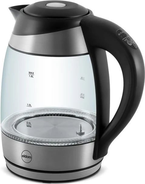 Ibrik prej qelqi ELDOM C520 LUX, kapacitet 1.7 l