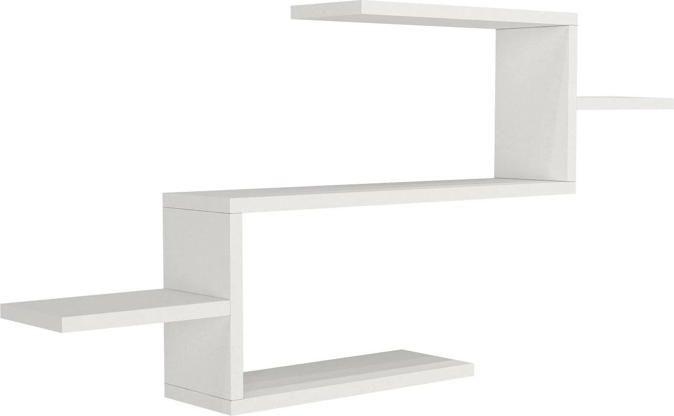 Raft librash Hanah Home, Twist, i bardhë