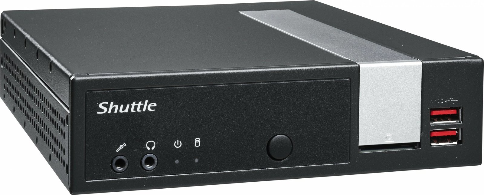 Mini PC Shuttle XPC slim Barebone DL20NV2, Celeron N4505, fanless, 1.35L, i zi