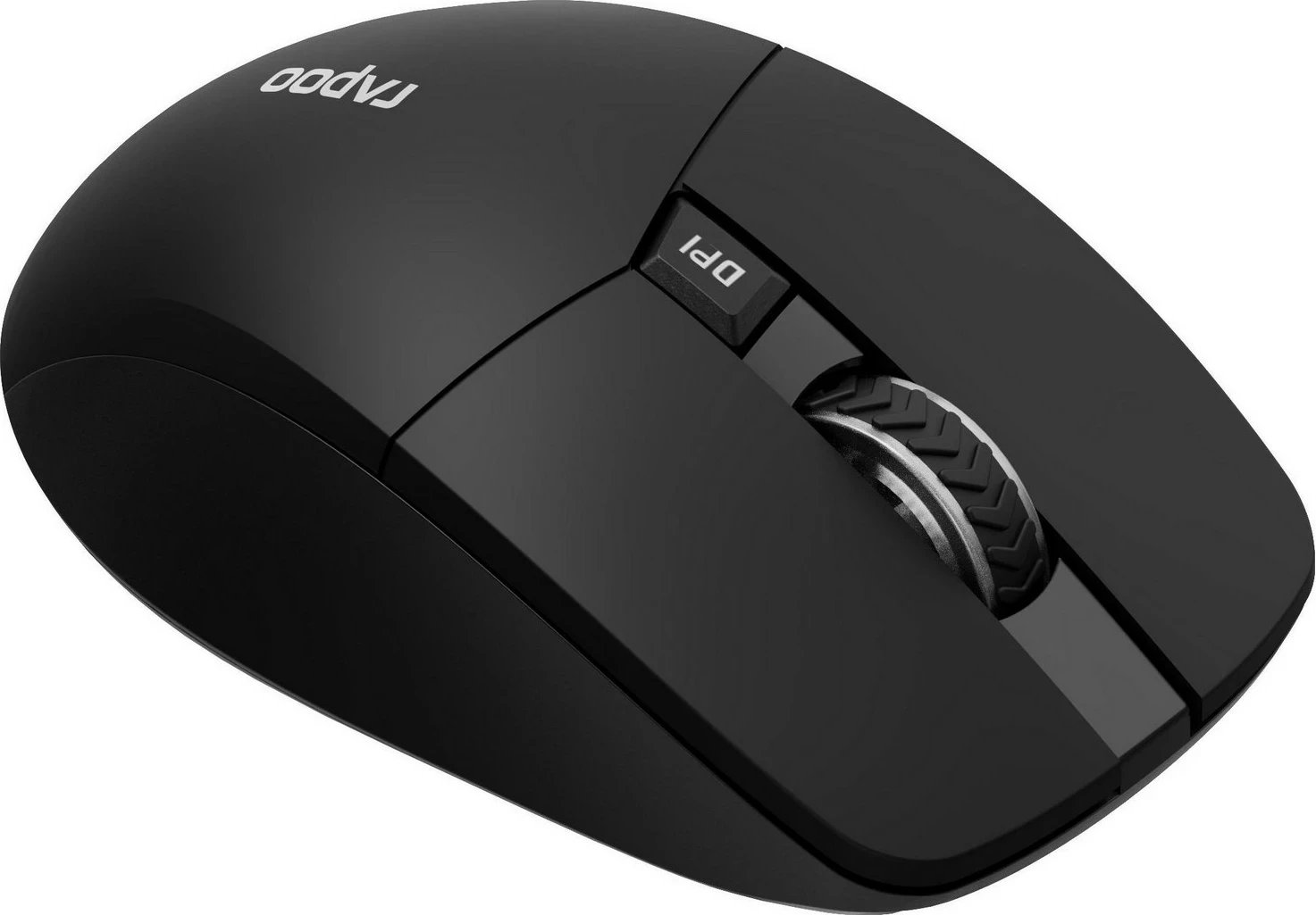Maus ergonomik Rapoo M610, pa tela, Bluetooth/2.4 GHz, i zi