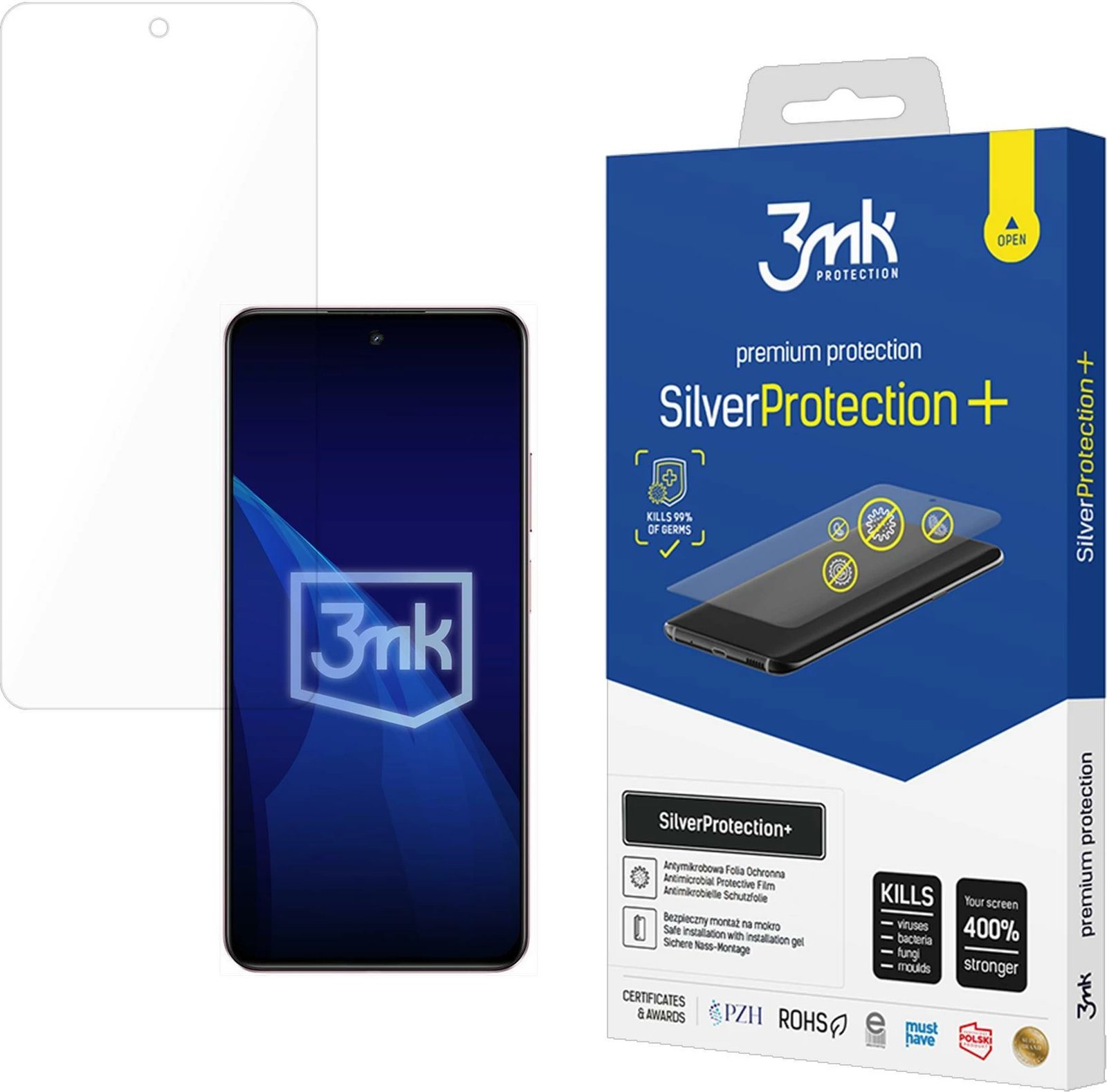 Film mbrojtës 3mk SilverProtection+ për Realme C75