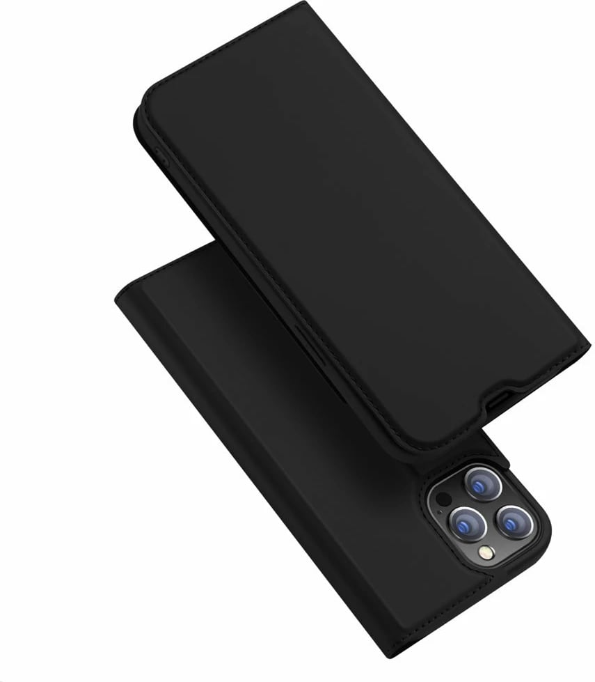Mbështjellës Dux Ducis Skin Pro Bookcase për iPhone 13 Pro, e zezë