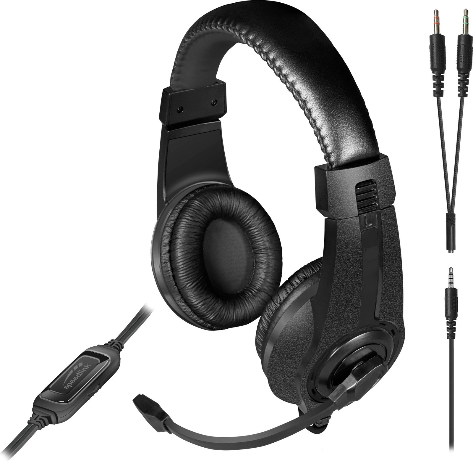 Kufje Speedlink LEGATOS, Wired, Gaming, 220 g, Zezë