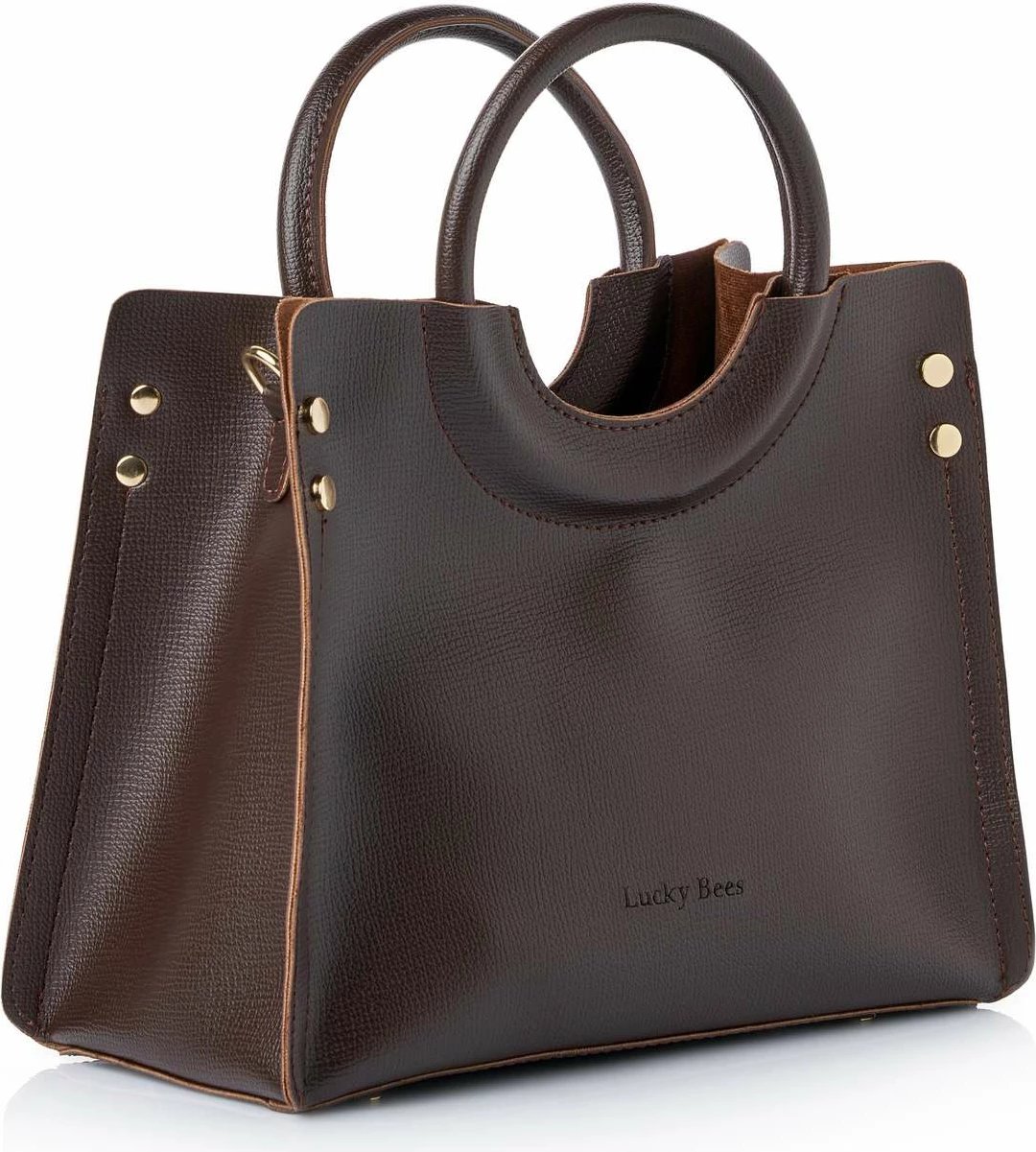 Çantë dore Lucky Bees, kafe, 1229