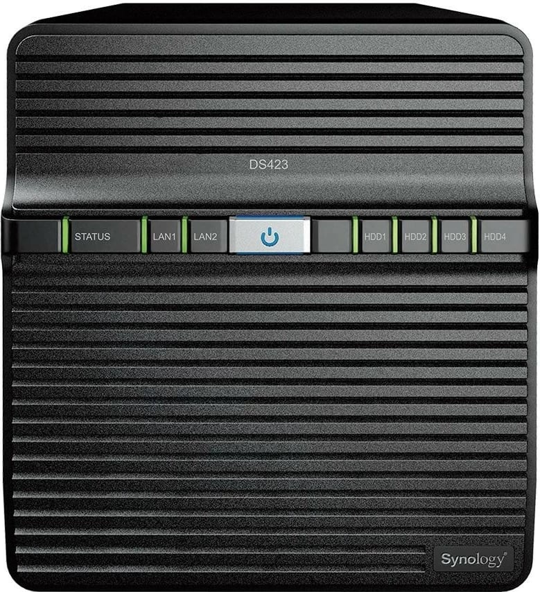 NAS Synology DS423+ 2x HAT3300-6T, 12TB, e zezë