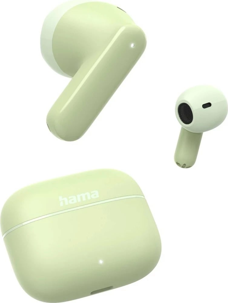 Kufje Hama True Wireless Freedom Light II, Bluetooth 5.3, jeshile