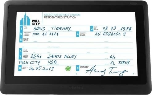 Tabletë grafike Wacom DTK-1660E, 15.6 inç, Full HD, 8192 nivele presioni, e zezë
