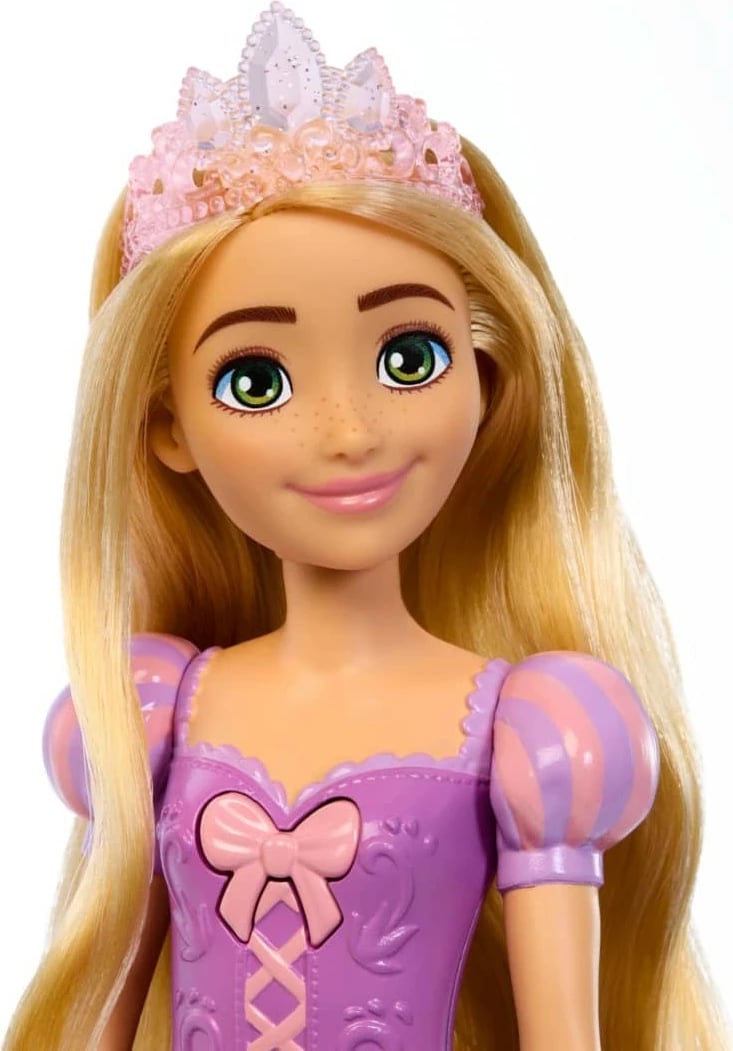 Kukull Disney Princess Rapunzel që këndon, Mattel HPH59, vjollcë