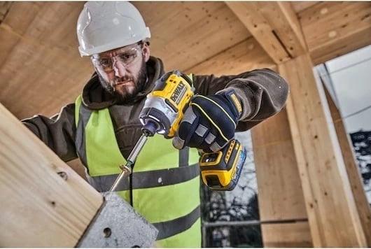 Makine goditëse DeWalt DCF860N-XJ, 18V, brushless, 1.1 kg, verdhë/zezë