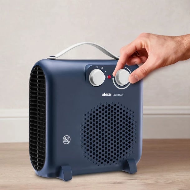 Ngrohës UFESA CRUX DUAL 2000W, ngjyrë e kaltër