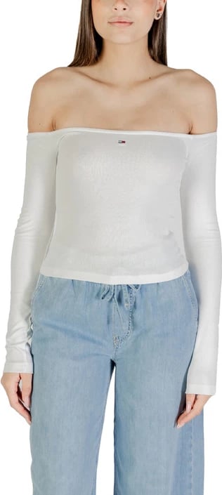 Xhemper femra Tommy Hilfiger Jeans, beige