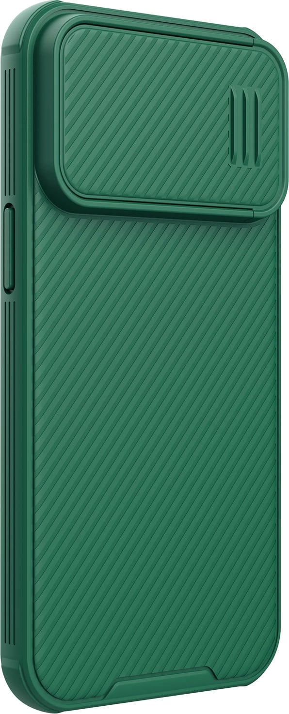 Mbështjellës Nillkin CamShield S Case për iPhone 14 Pro Max, me mbrojtëse kamere, Gjelbër