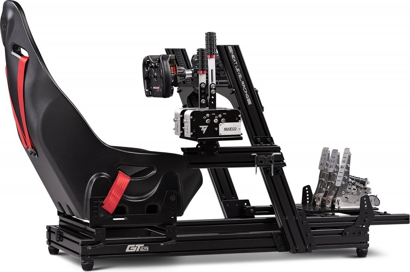 Kokpit simulimi Next Level Racing GTElite, alumini, Front & Side Mount, i zi