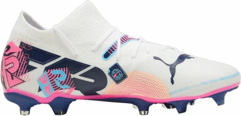 Çizme futbolli Puma për meshkuj, të bardha