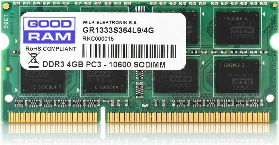 RAM memorie Goodram, 4GB DDR3, 1.6 GHz