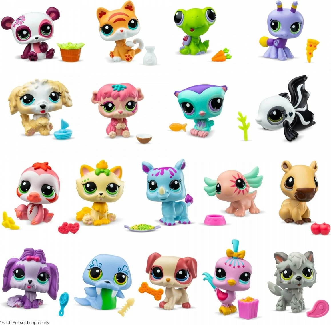 Figurinë Littlest Pet Shop G7 S3, Tm Toys, LPS00523, me aksesor, shumëngjyrëshe, 1 copë