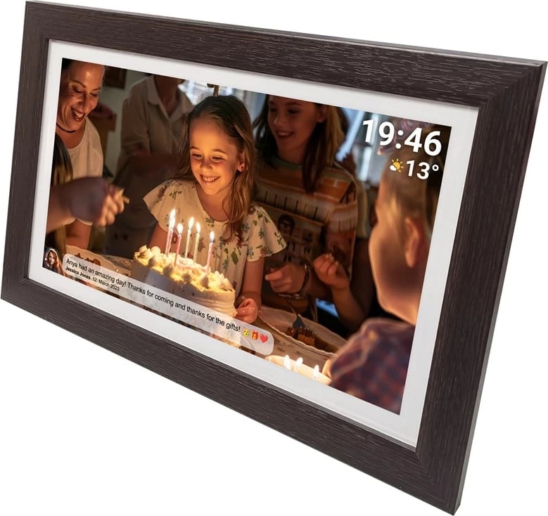 Kornizë digjitale Denver PFF-1543DW, 15.6", Touchscreen, Wi-Fi, Bronzi
