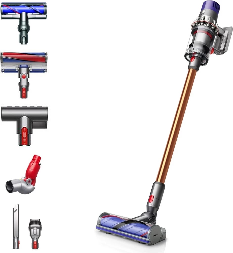 Fshesë me korrent pa kabllo Dyson Cyclone V10 Absolute, 2-në-1, Bakër/Nikel