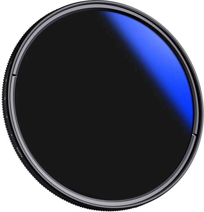 Filtër ND K&F Concept KV34, 43 mm, xham optik, i hollë, blu