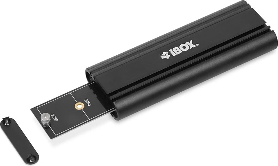 Kasë për SSD IBOX HD-07, M.2, e Zezë