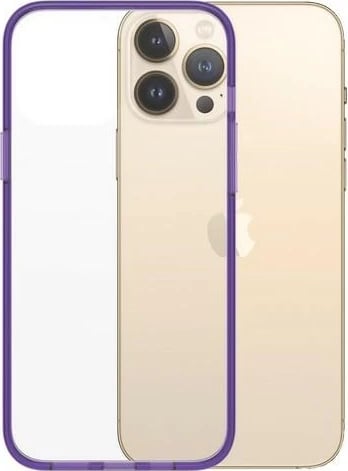 Mbështjellës PanzerGlass ClearCase, për iPhone 13 Pro Max, transparent vjollcë