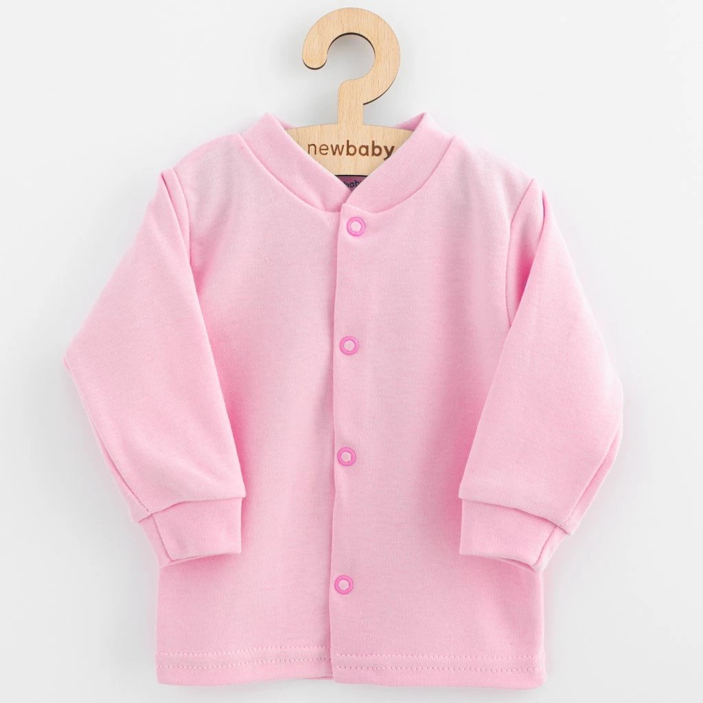 pallto bebe NEW BABY Happy Elephant, 100% pambuk, madhësia 68 (4–6 muaj), për vajza, rozë