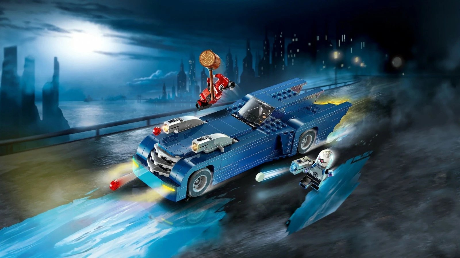 Set lodrash LEGO Super Heroes Batman me Batmobile 76274, 435 pjesë, për fëmijë, Blu