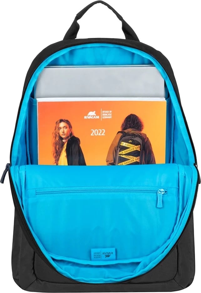Çantë shpine për laptop RIVACASE, 7561 Alpendorf ECO, e zezë