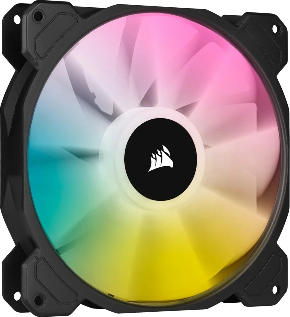 Ventilator për kasë Corsair SP140 RGB ELITE, 14 cm, i zi
