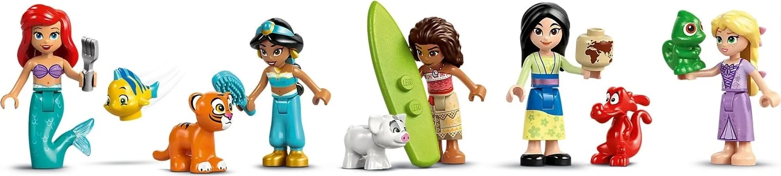 Set LEGO Disney Princesha, 43267, Kështjella dhe Kafshët Mbretërore, 787 pjesë