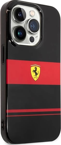 Mbështjellës Ferrari Combi MagSafe për iPhone 14 Pro Max 6.7", i zi