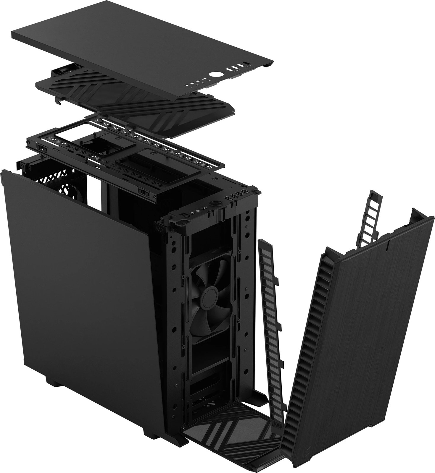 Kasë Fractal Design Define 7 Mini, micro ATX/Mini-ITX, e zezë Kasë Fractal Design Define 7 Mini, micro ATX/Mini-ITX, e zezë
