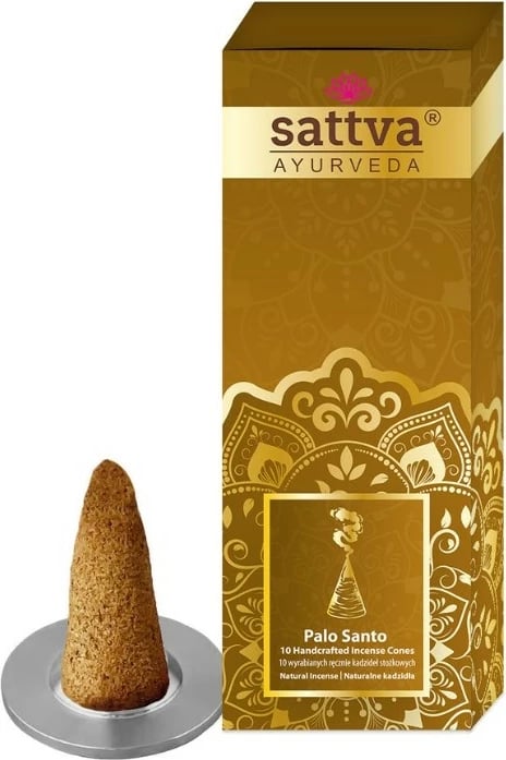 Temjan konik Sattva Palo Santo 10 copë