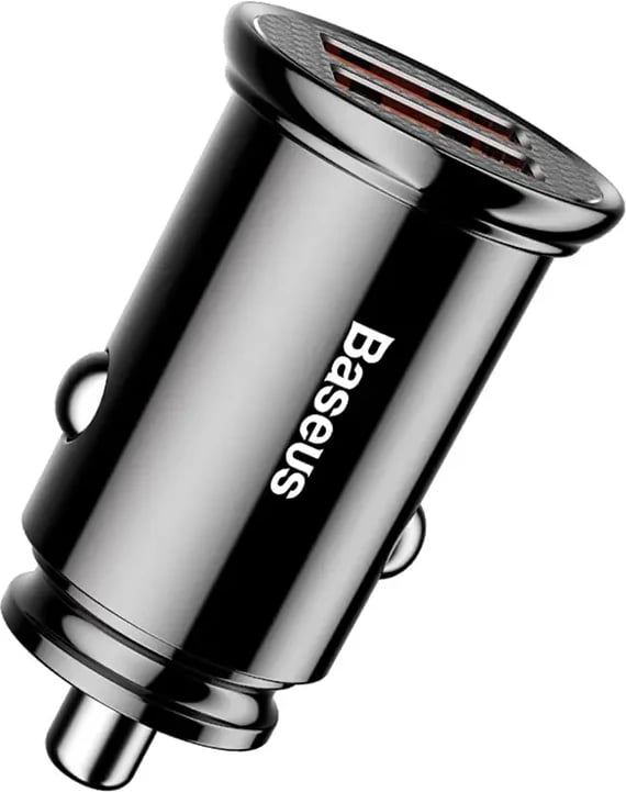 Karikues veture Baseus Circular 2xUSB QC3.0, 30W, i zi