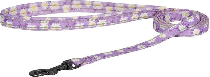 Set shëtitje për qen Dogness, DOG SET PINK, litar 1.5m + mbajtëse, rozë
