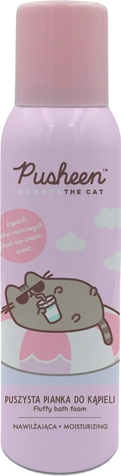 Shkumë për banjë për fëmijë Pusheen Fluffy Bath Foam 200ml