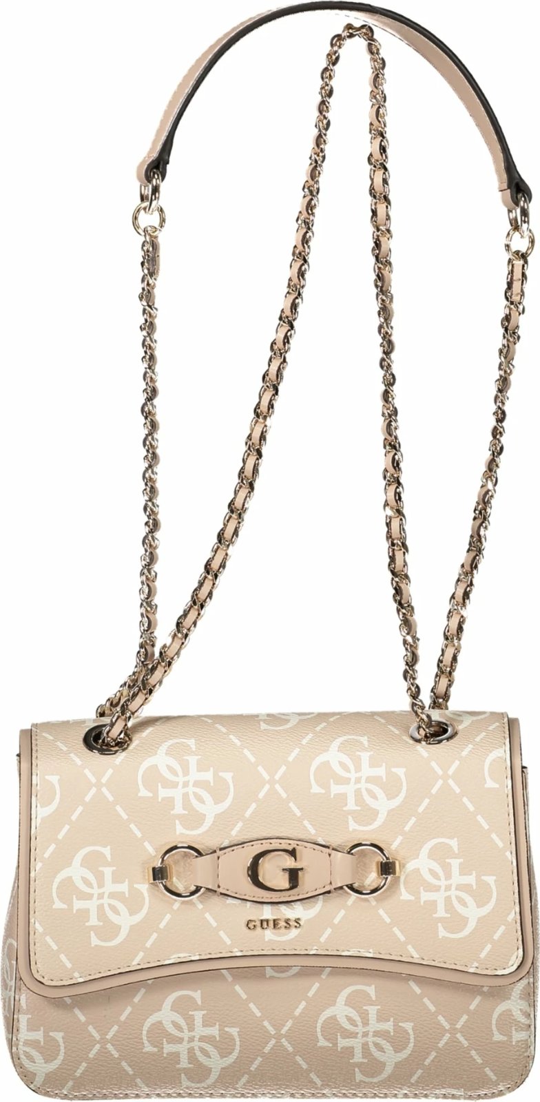 Çantë femrash GUESS JEANS Izzy, rozë