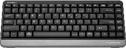 Tastierë A4 TECH FSTYLER FBK11, RF Wireless + Bluetooth, Mini, Zezë dhe Gri