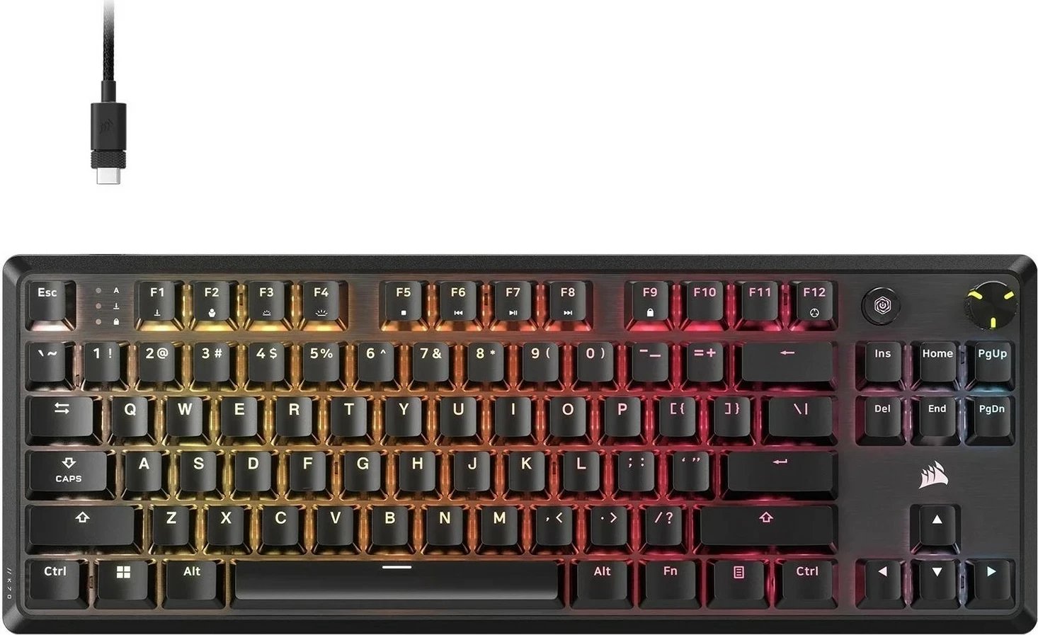 Tastierë Corsair K70 Core, RGB, mekanike, e zezë