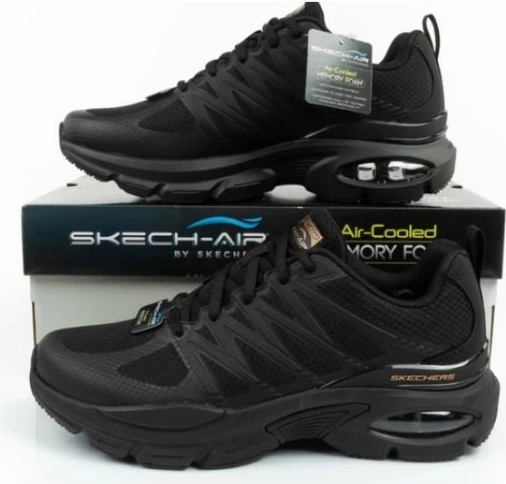 Atlete për meshkuj Skechers, të zeza