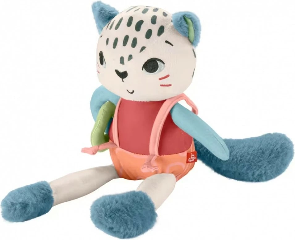 Lodër pelushi Fisher-Price Planet Friends Panther, HKD64, shumëngjyrëshe