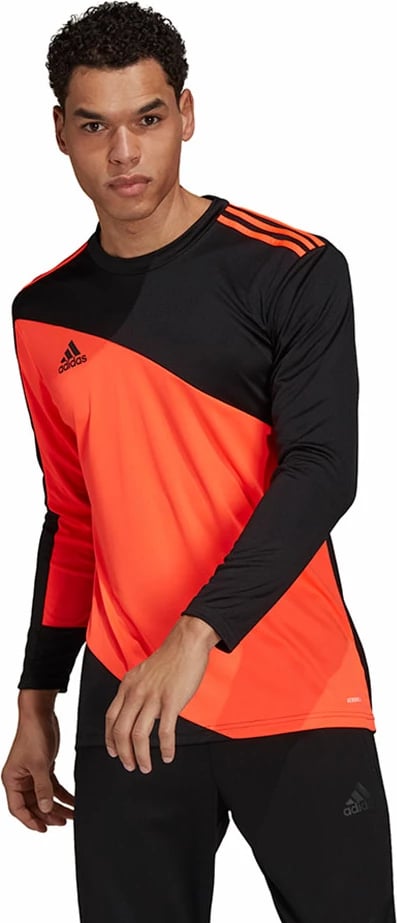 Fanellë portieri adidas për meshkuj, portokalli-e zezë