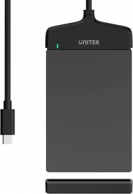 Adapter Unitek Y-1096A USB-C në SATA III, për HDD/SSD 2.5", i zi