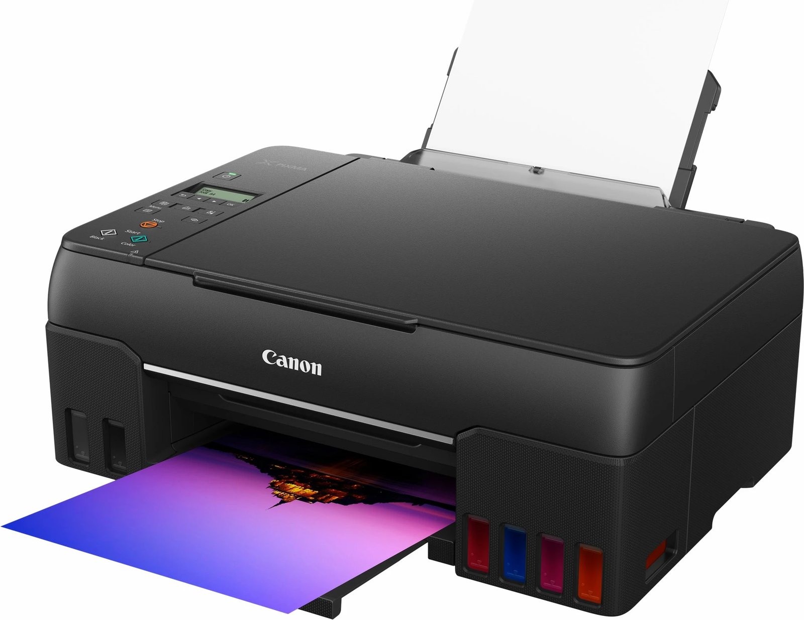Printer multifunksional Canon PIXMA G640, inkjet, 6-bojë, Wi-Fi, i zi