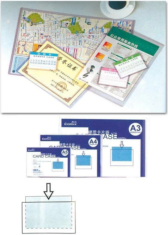 Mbajtës transparent A4 ARK 29.7x21cm